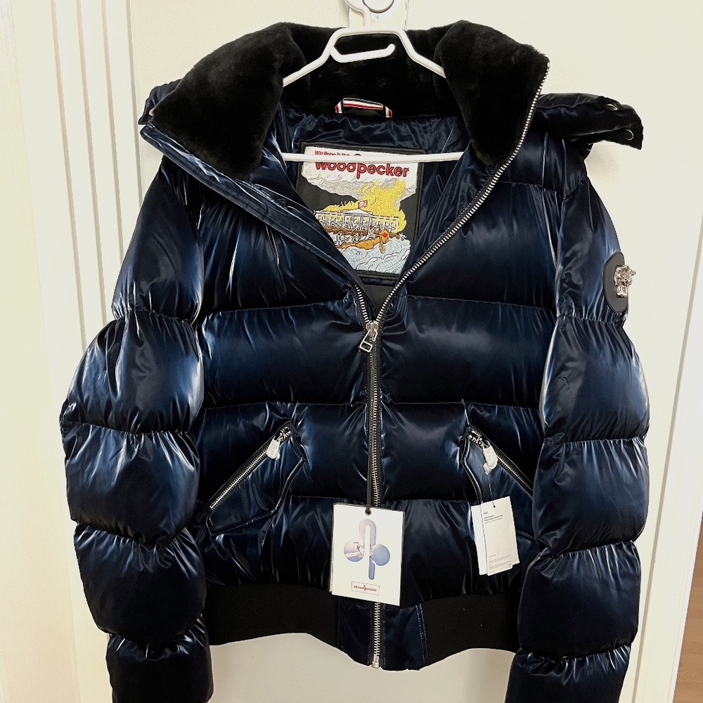 BNWT Womens Woodpecker Bomber Jacket